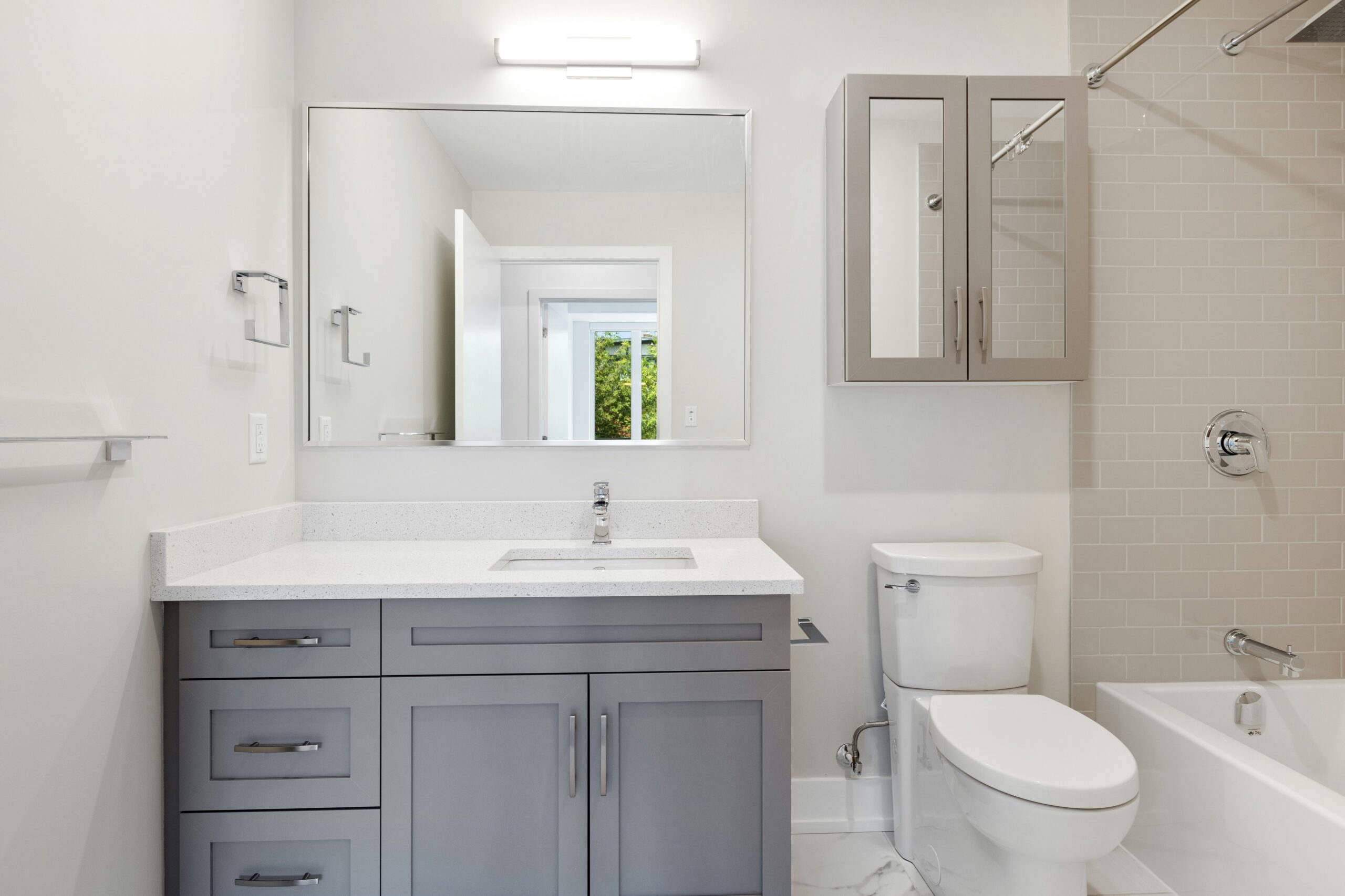 clean bathroom sanitized surfaces maid impressions