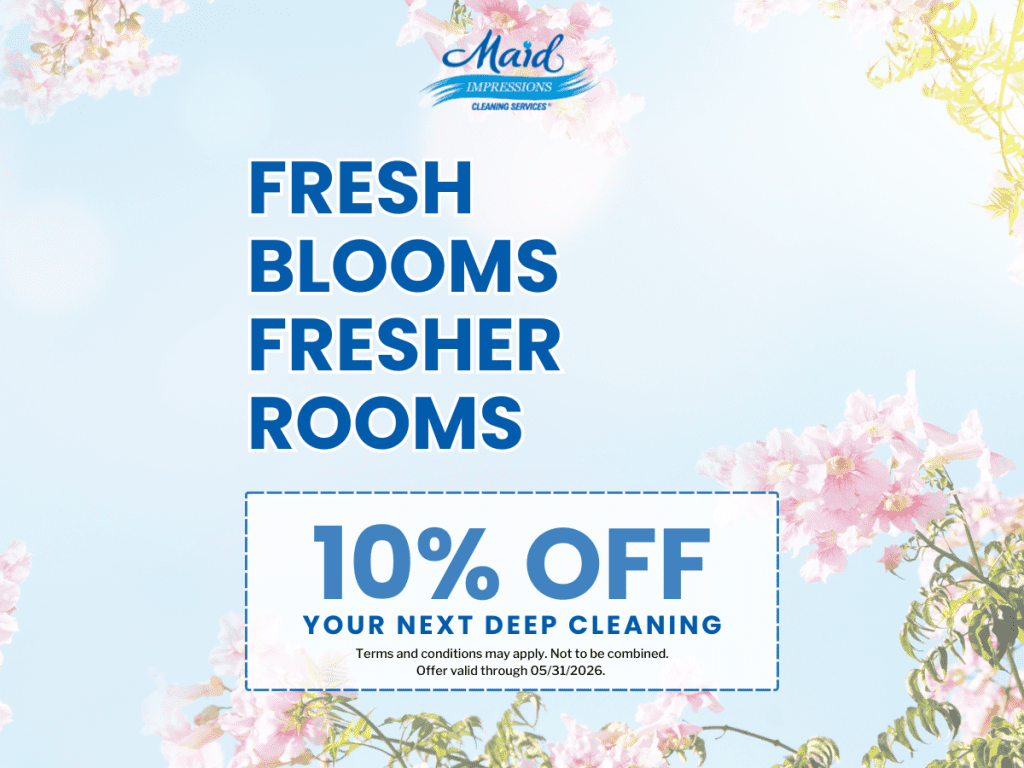 10 percent off deep cleaning service tampa maid impressions deals specials coupons