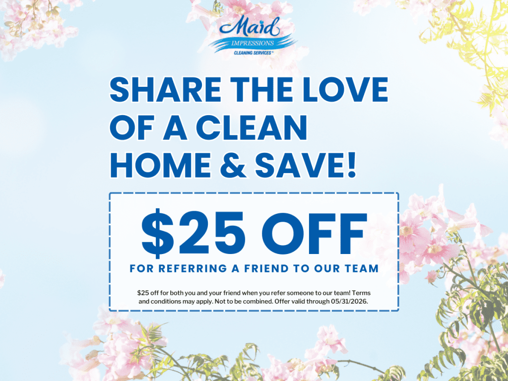 Maid Impressions Referral Coupon Special Tampa Cleaning Services Deals