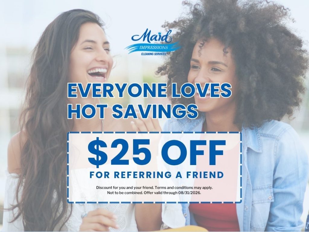 $25 off for referring a friend. Expires 8/31/2026