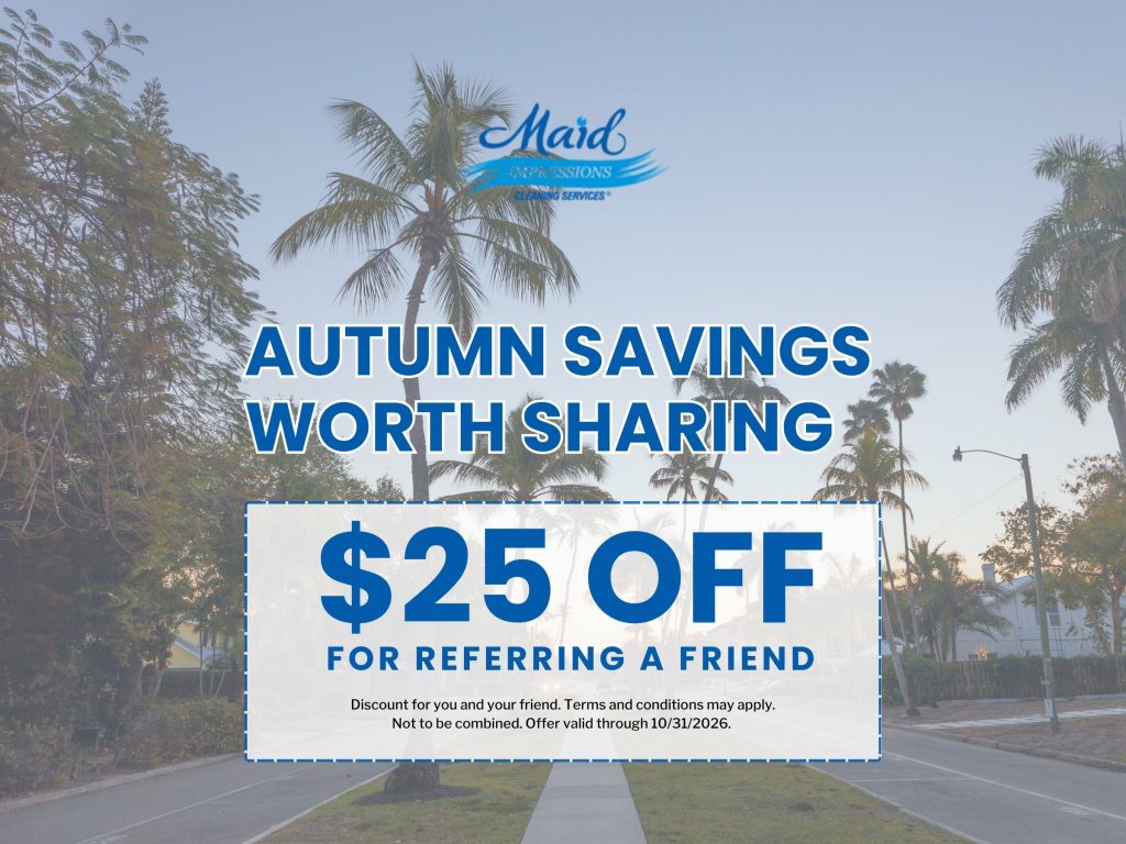 25 dollars off for referring a friend. Offer valid through October 31